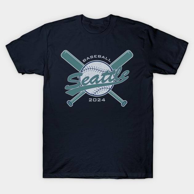 Mariners 2024 T-Shirt by Nagorniak